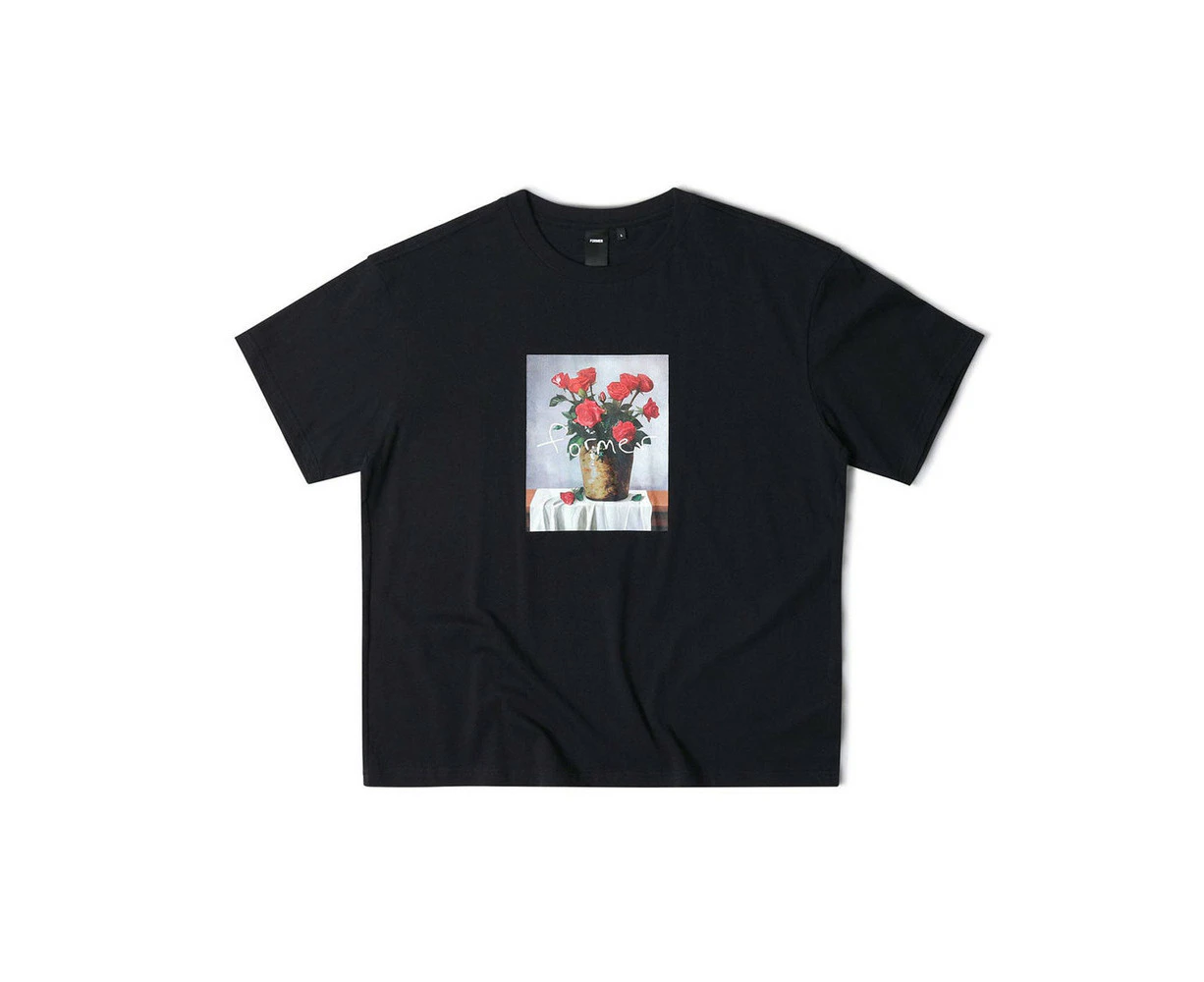 Former Still Life Tee Mens in Black