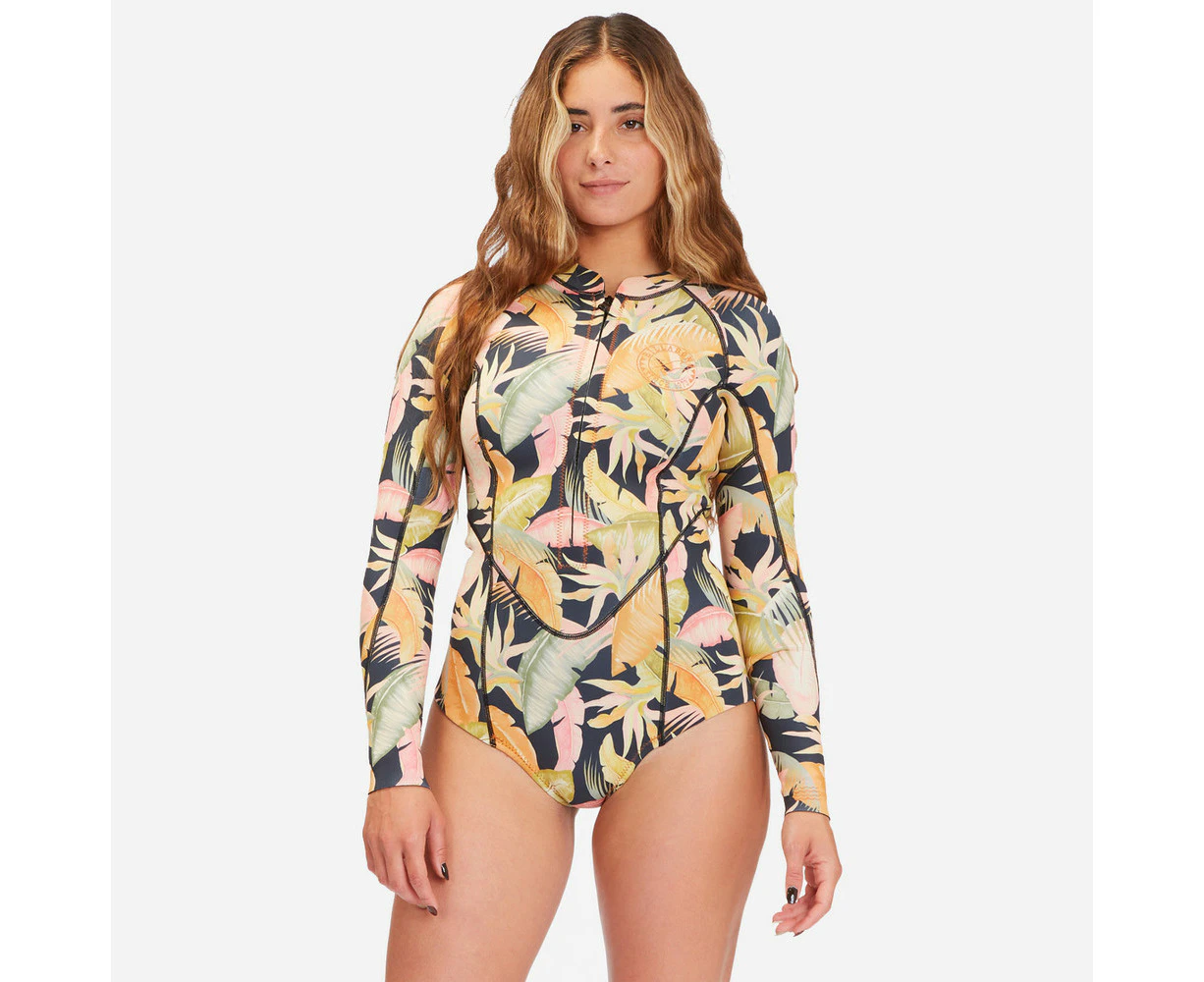 Billabong Salty Dayz Long Sleeve Springsuit Womens in Jungle Night