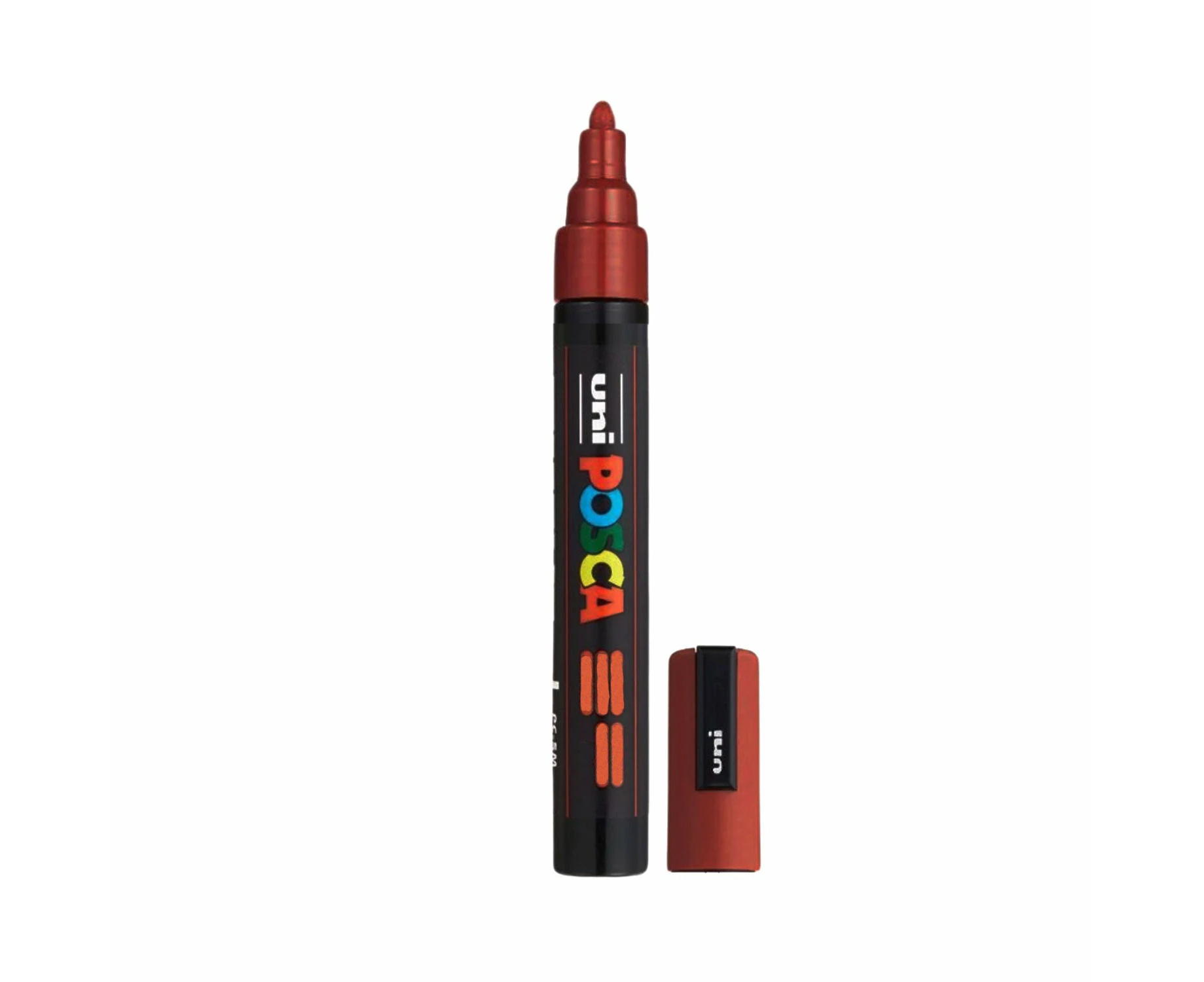 POSCA Medium Bullet Tip Paint Marker Pen PC-5M - Dark Red