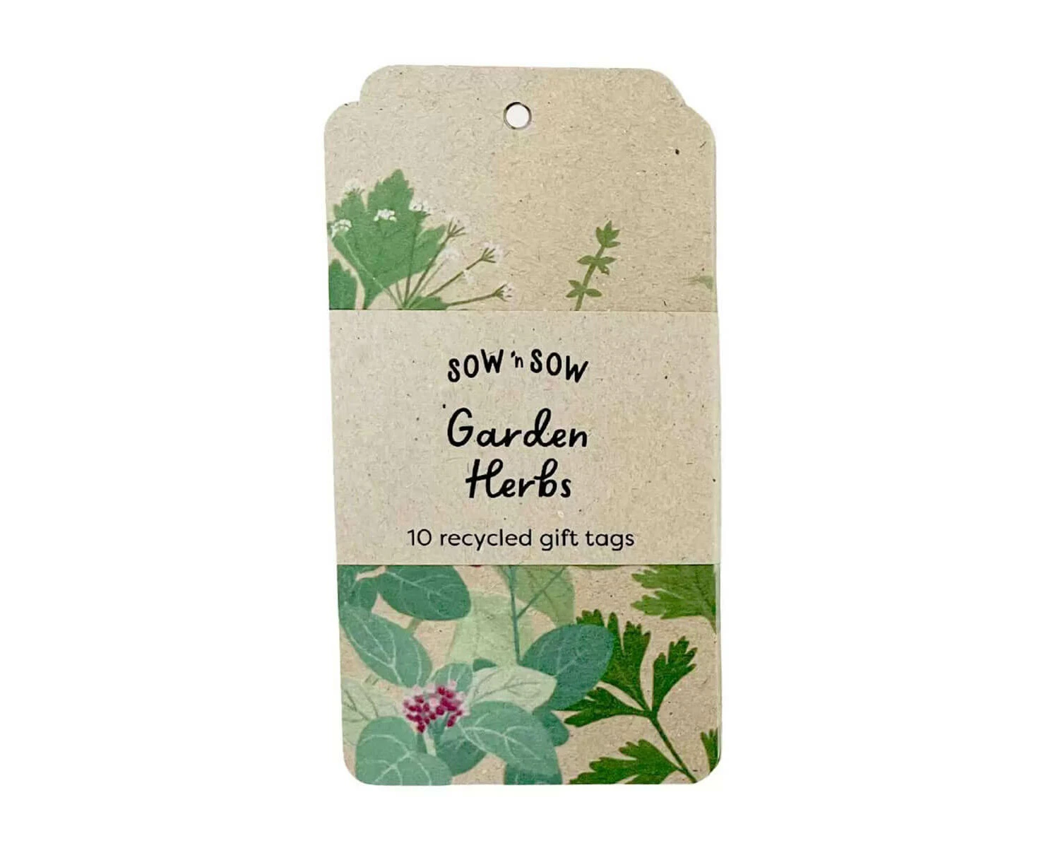 Sow 'n Sow Garden Herbs Gift Tag - 10 pack - Sow 'n Sow