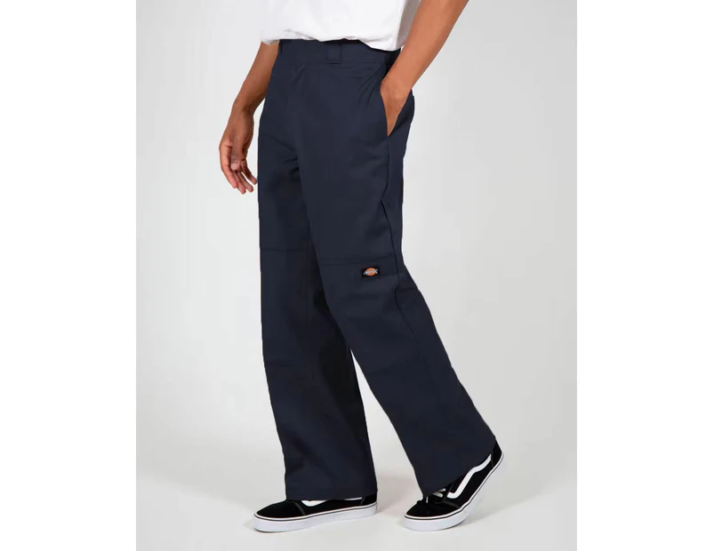 Dickies Pants 85-283 Loose Fit Double Knee Dark Navy - Blue