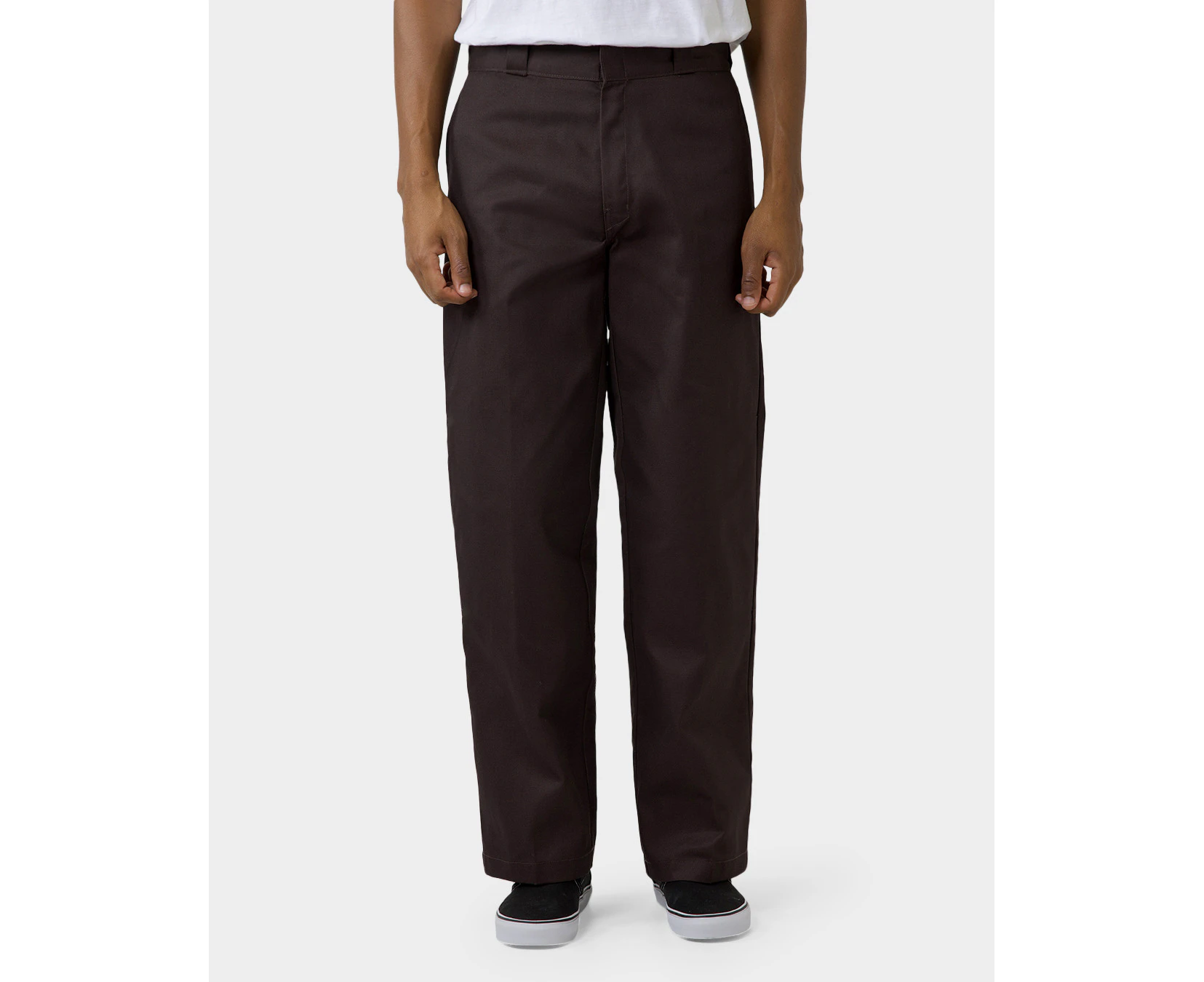 DICKIES Super Baggy 852 Loose Fit Work Pant DARK BROWN