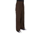 Dickies Pants 85-283 Loose Fit Double Knee Dark Brown - Brown