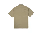 DICKIES 1574 Zip-Through S/S Work Shirt KHAKI