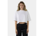 DICKIES Longview-Mini 330 Cropped Tee WHITE