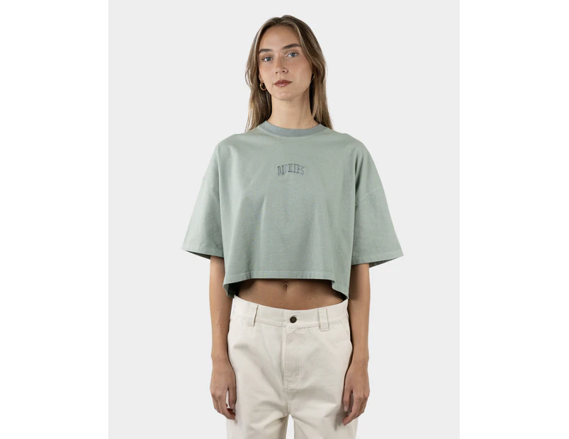 DICKIES Longview-Mini 330 Cropped Tee SAGE