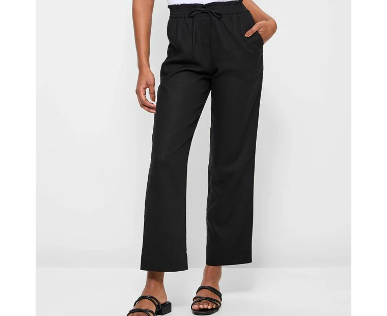 Petites Linen Blend Pants - Dannii Minogue