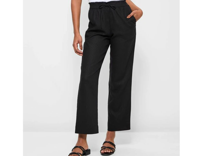 Petites Linen Blend Pants - Dannii Minogue