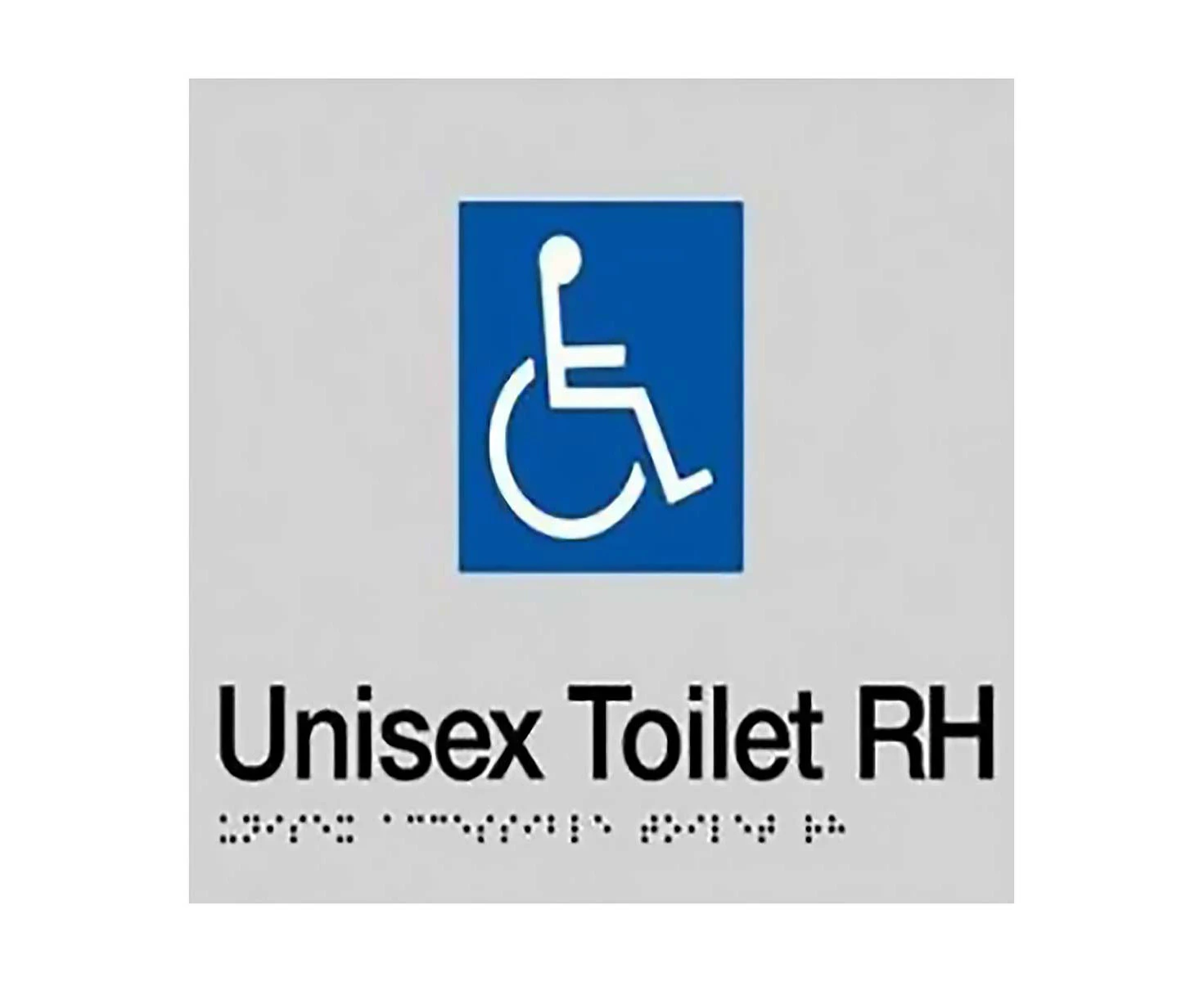 Unisex Toilet Disabled Right Hand  BCA Code Australian Compliance