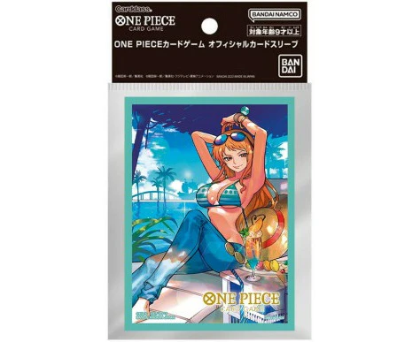 BANDAI One Piece Card Game Official Sleeves Set 4 - Nami