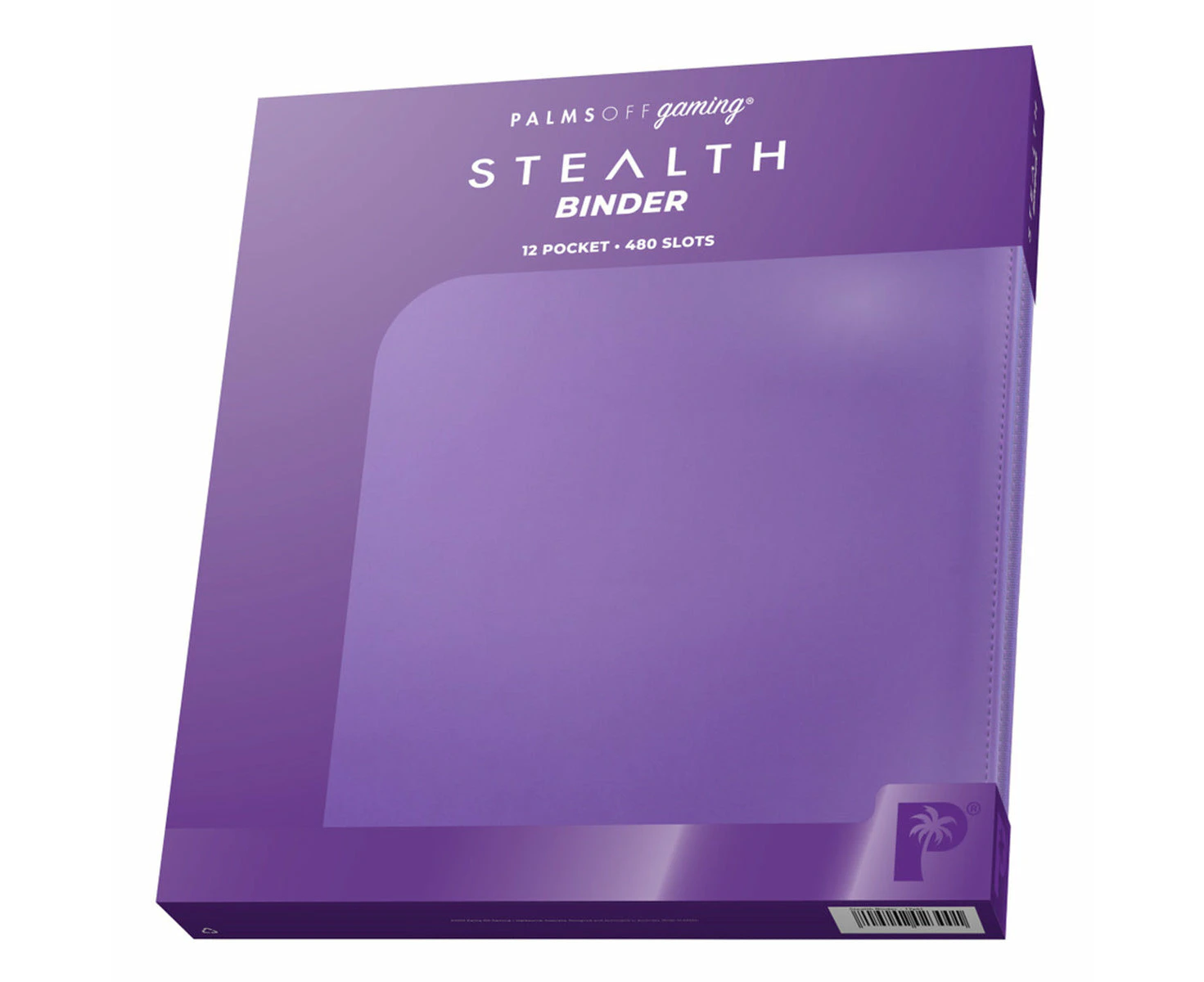 STEALTH 12 Pocket Zip Trading Card Binder - PURPLE