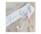 Boho Bride Thin Sash