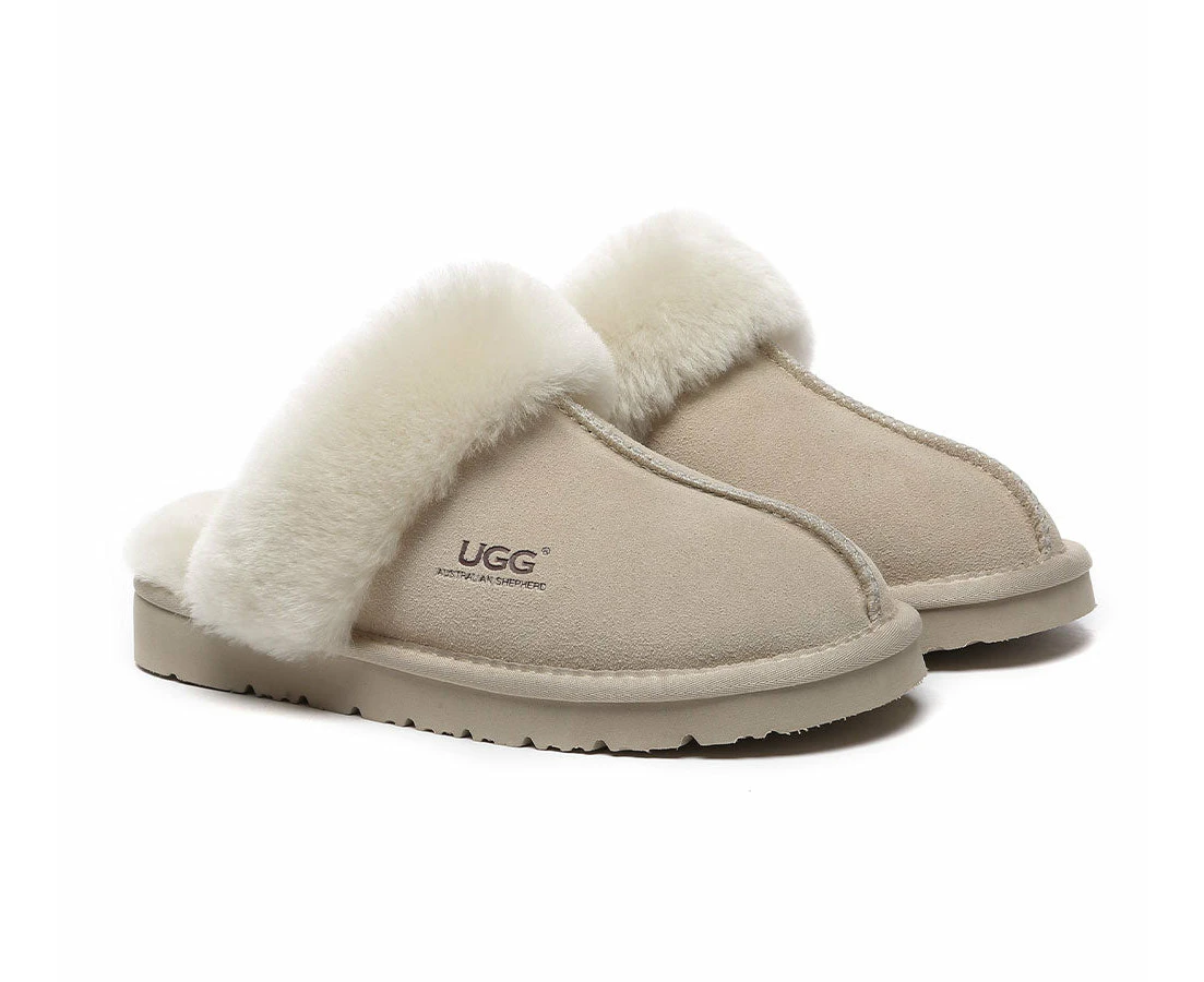 Australian Shepherd(R) UGG Slippers Muffin Slipper Special - Sand