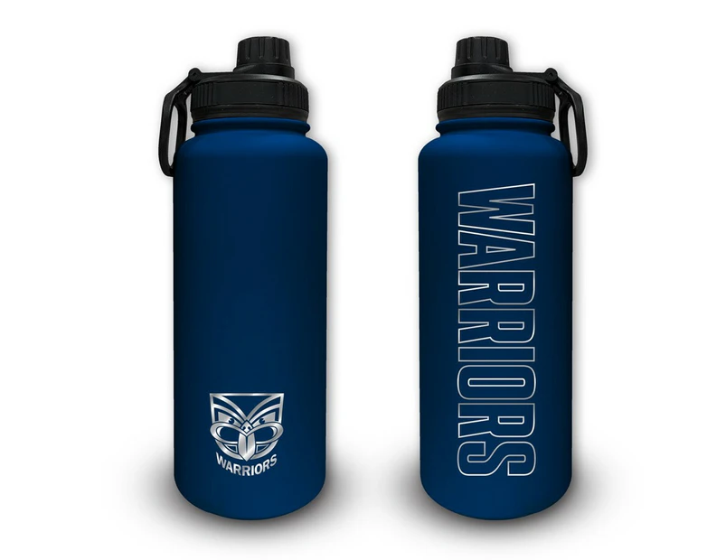 New Zealand NZ Warriors NRL Stainless Steel Double Walled Water bottle