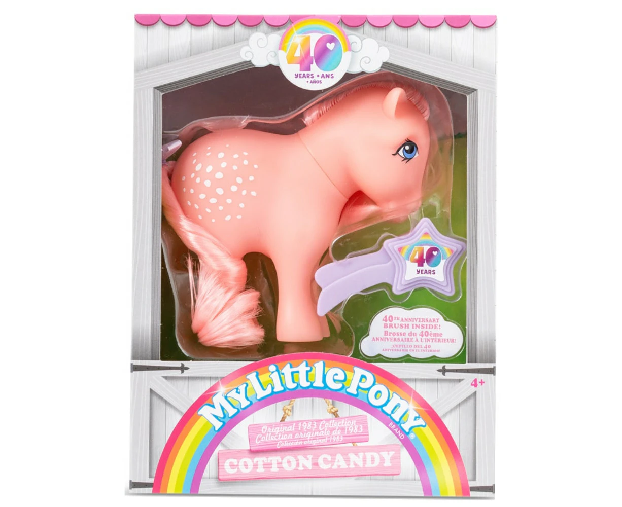 My Little Pony 40th Anniversary Original 1983 Ponies Cotton Candy