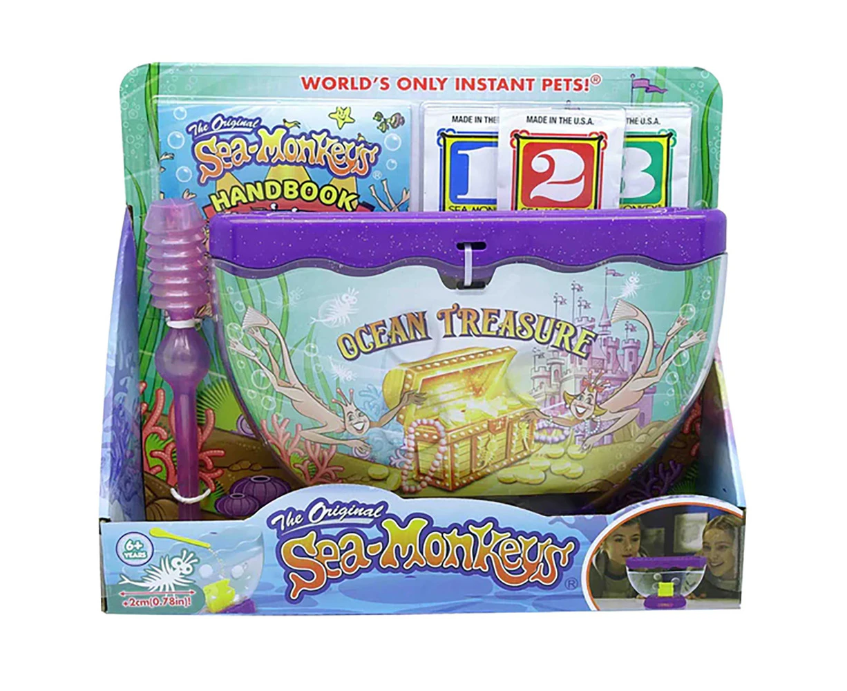 The Original Sea-Monkeys Ocean Treasure Tank Kit Kids/Children Toy Purple 6y+