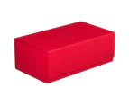 Ultimate Guard Arkhive 800+ Xenoskin Flip Case Standard Size Deck Box (Monocolour Red)