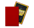 Dragon Shield Crimson 60 Japanese Size Card Sleeves