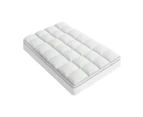 Dreamz Single Mattress Topper Protector Cloud Soft Pillowtop Machine Washable