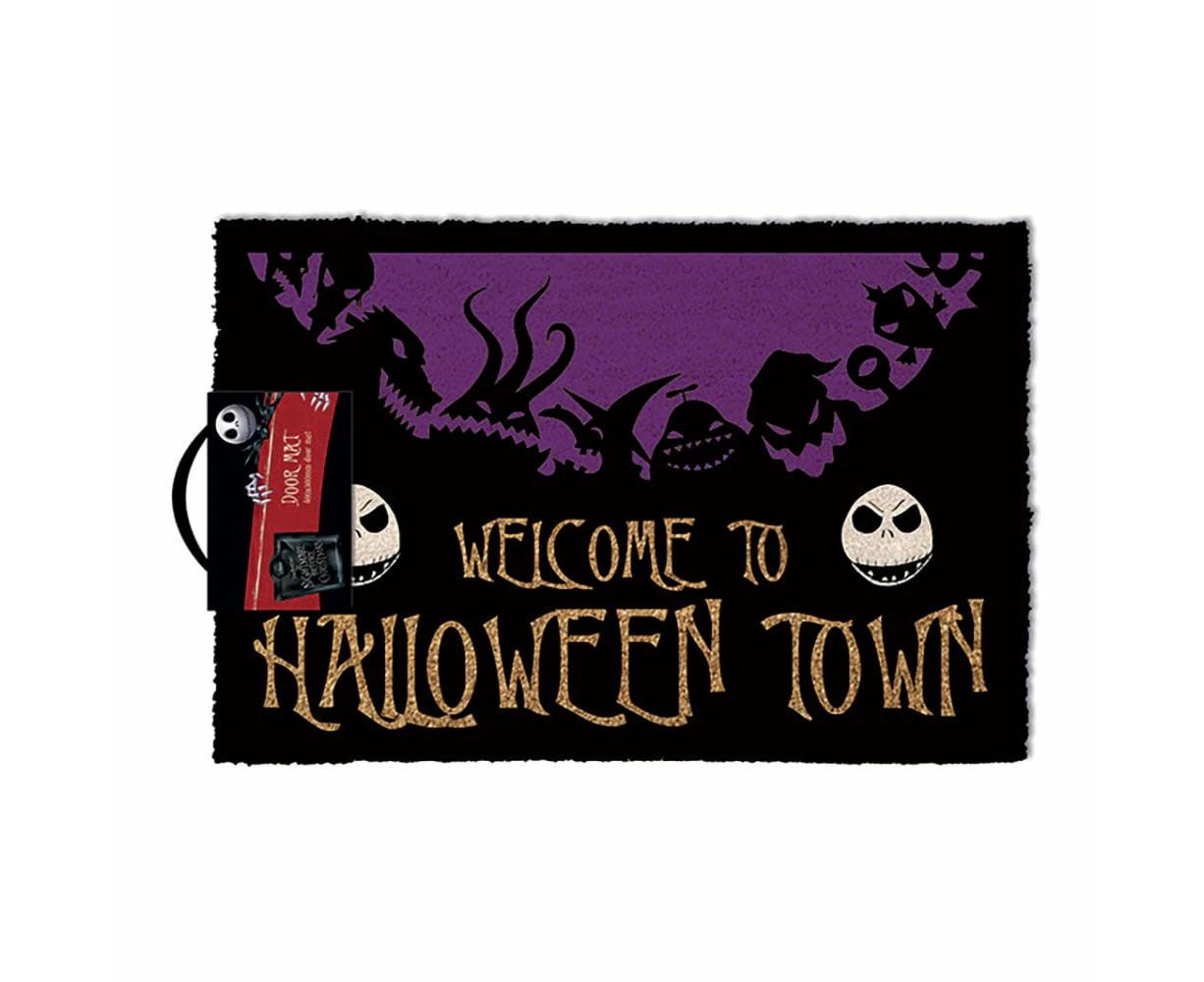 The Nightmare Before Christmas Halloween Town Doormat