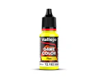 Vallejo Game Color Paint 18mL Fluorescent Yellow 72.103
