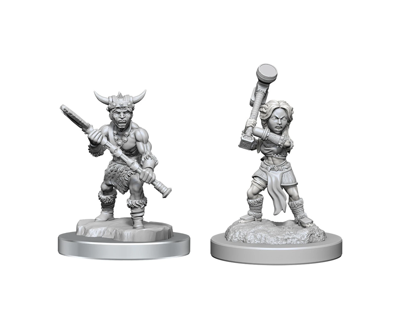 D&d Nolzurs Marvelous Miniatures Halfling Barbarians