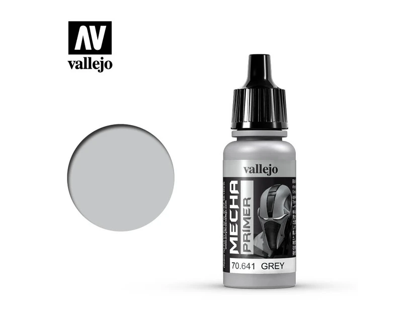 Vallejo Mecha Colour Grey Primer 17ml