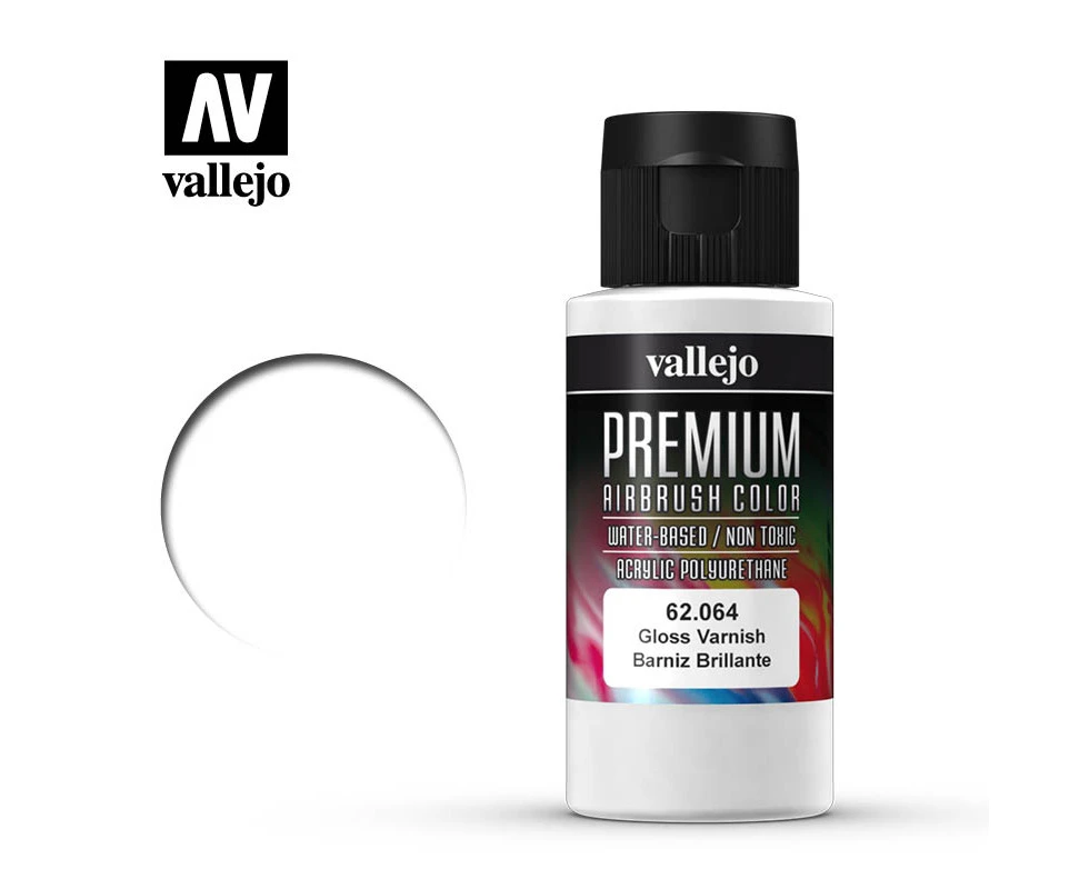 Vallejo Premium Colour Gloss Varnish 60 Ml