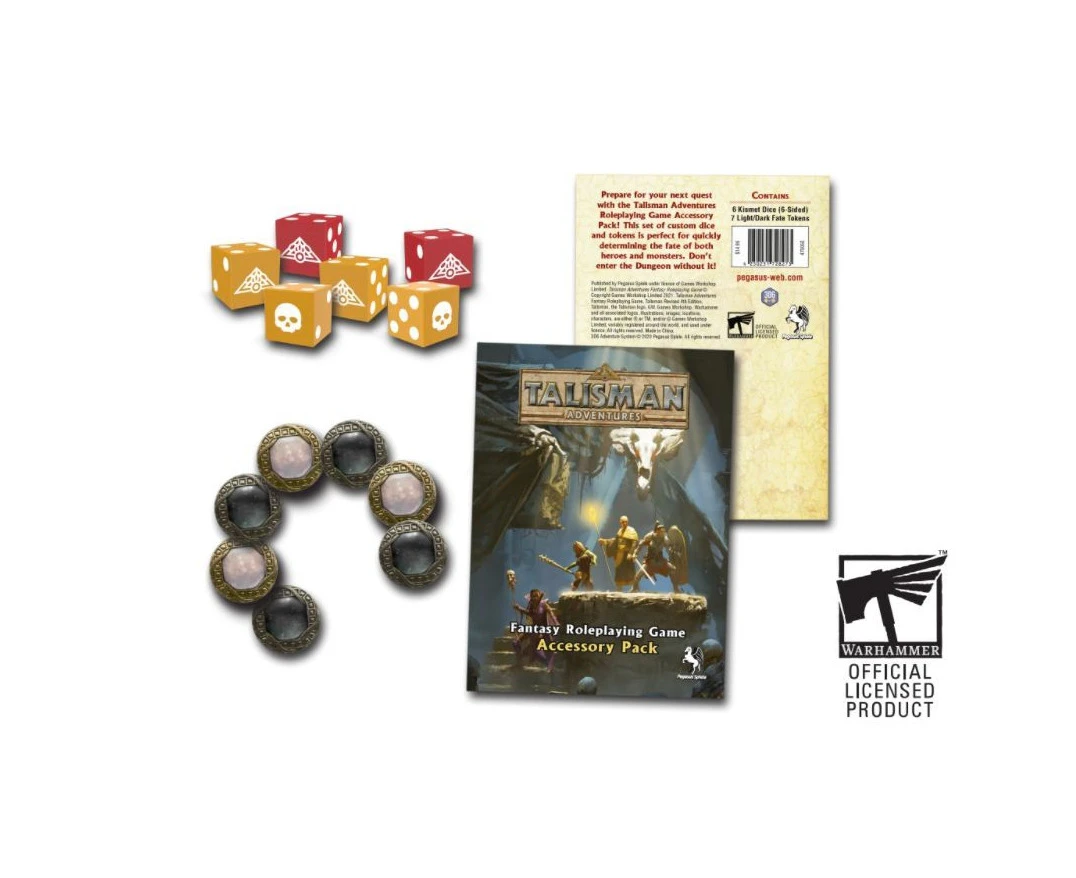 Talisman Adventures Rpg Accessory Pack