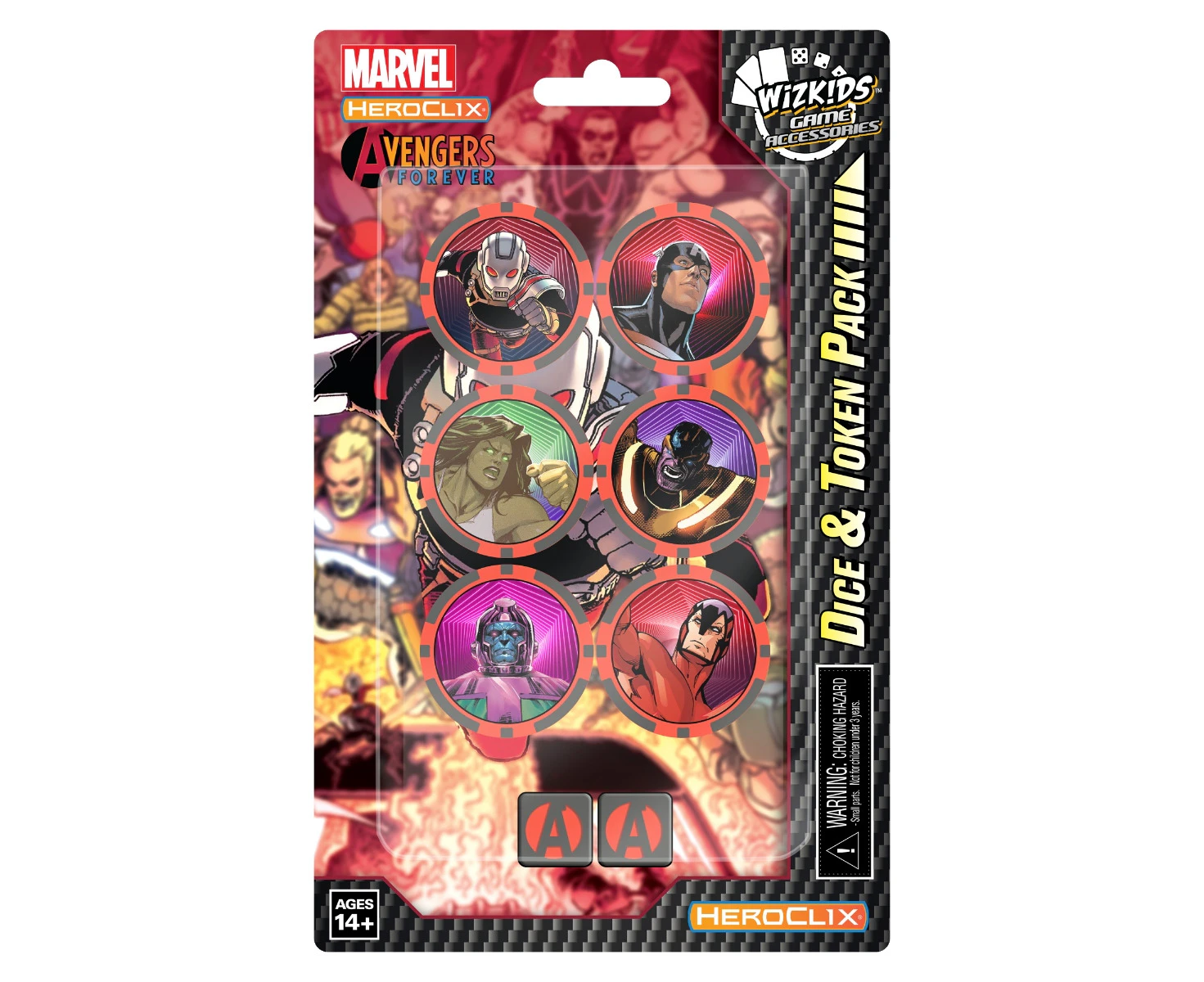 Lc Marvel Heroclix Avengers Forever Dice And Token Pack Ant Man