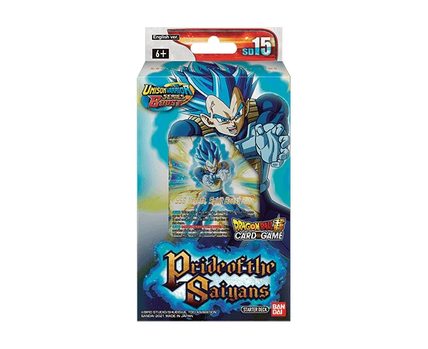 Dragon Ball Super CG: Pride of the Saiyans Starter Deck SD15