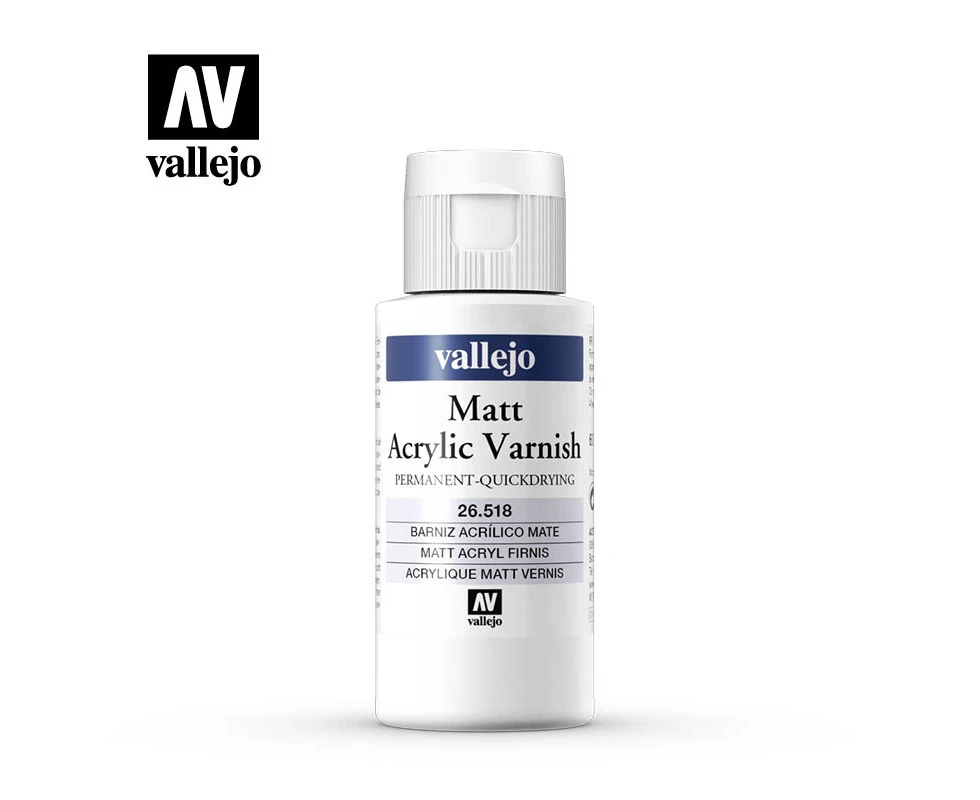 Vallejo Permanent Matt Varnish 60ml