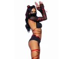 Lethal Ninja Womens Sexy Fancy Dress Costume Womens