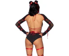 Lethal Ninja Womens Sexy Fancy Dress Costume Womens