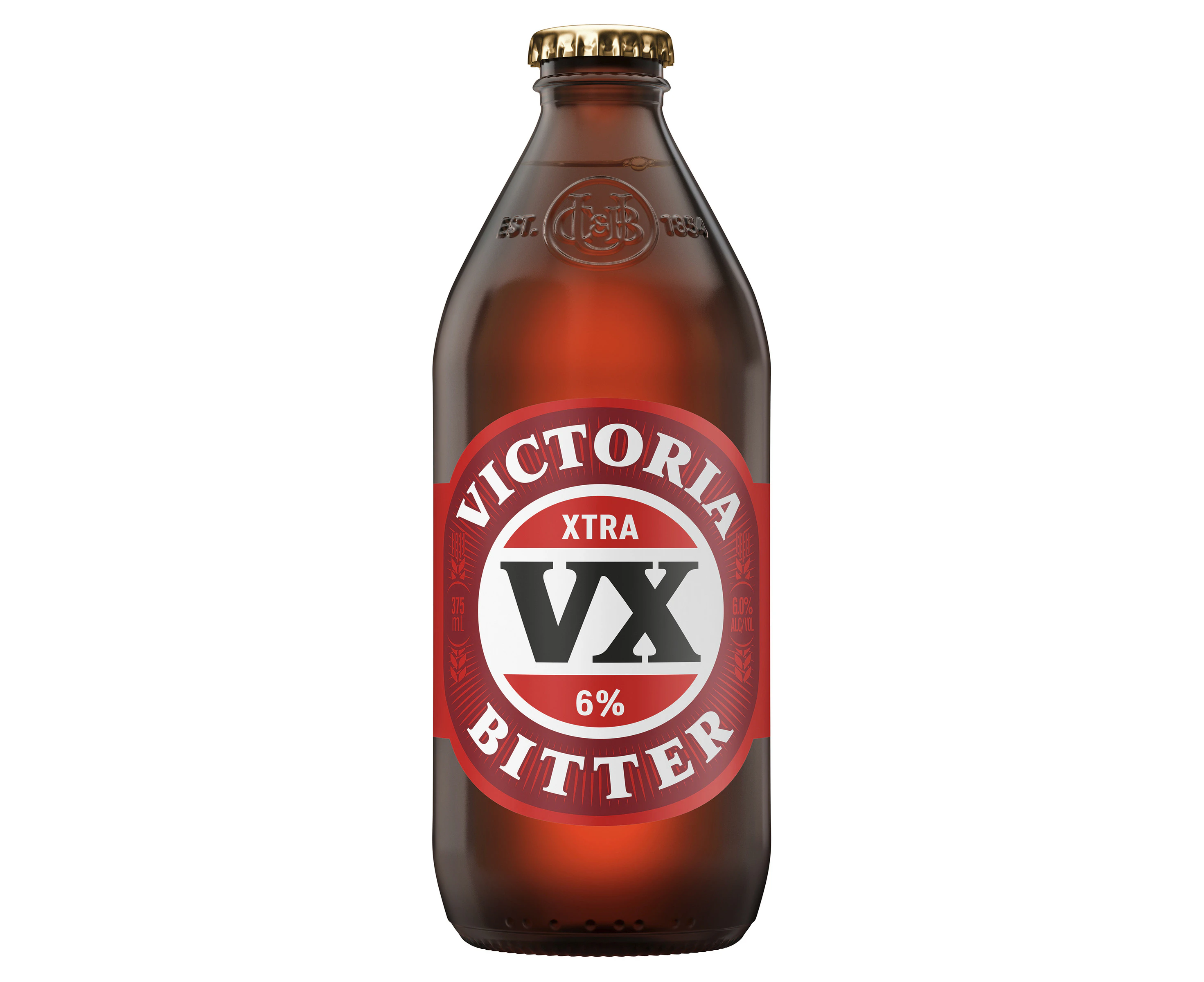 Victoria Bitter Xtra VX 24 x 375mL Bottles