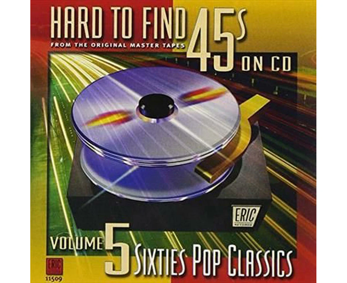 Hard to Find 45's on Cd Vol V:60's Po