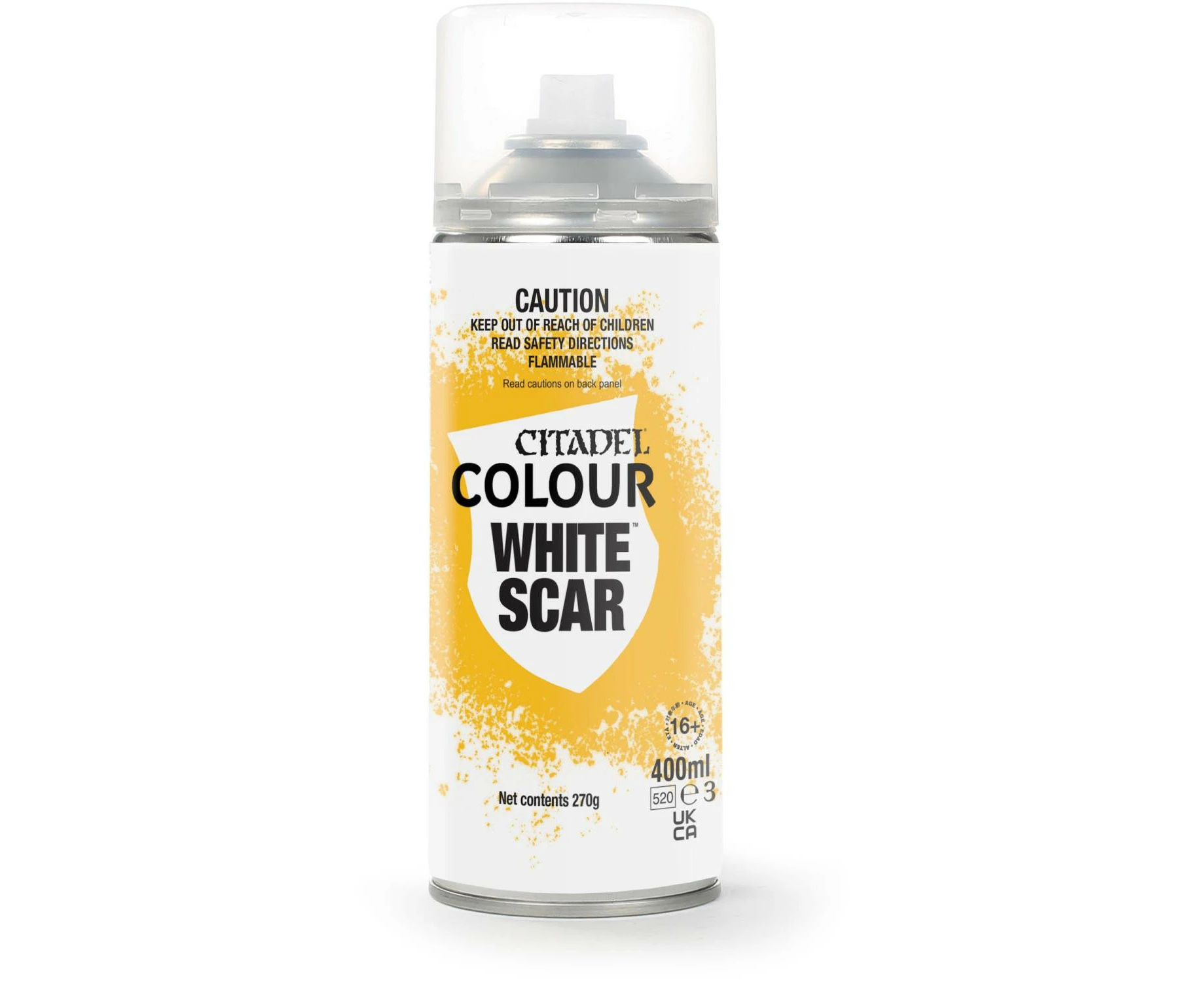 White Scar Spray Paint