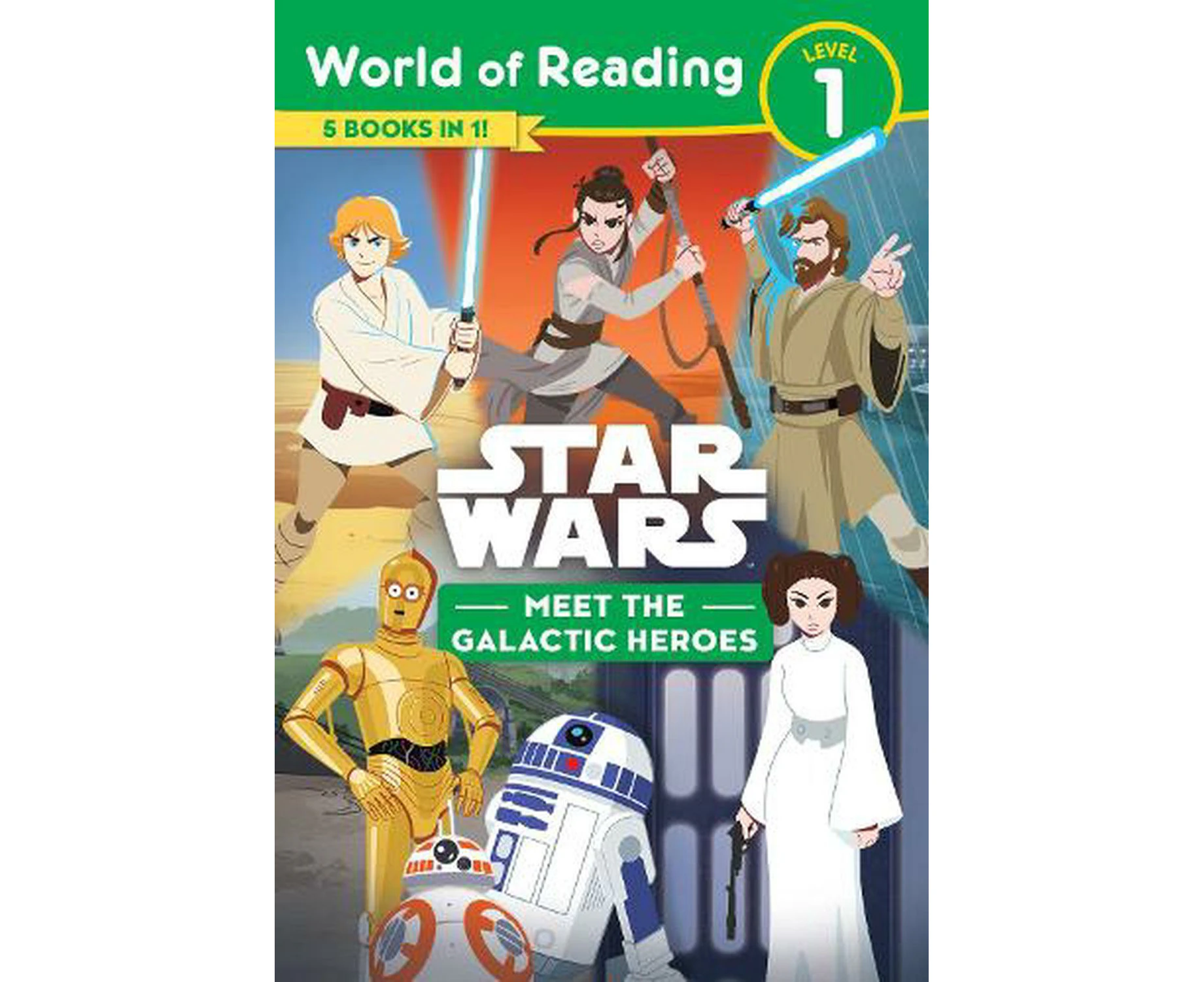 Star Wars: World of Reading: Meet the Galactic Heroes (Level 1 Reader Bindup)