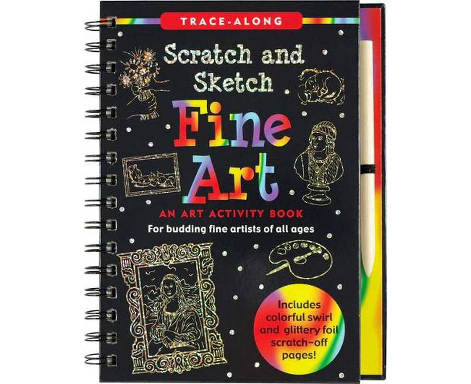 Scratch & Sketch Fine Art (Trace Along)