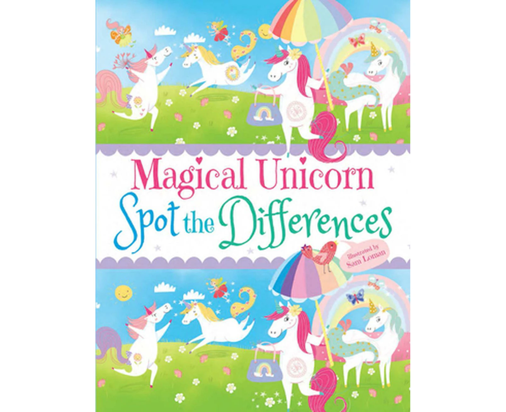 Magical Unicorn Spot the Differences