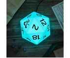 Dungeons & Dragons D20 Colour Changing Mood Light Home/Room Night Lamp 18cm