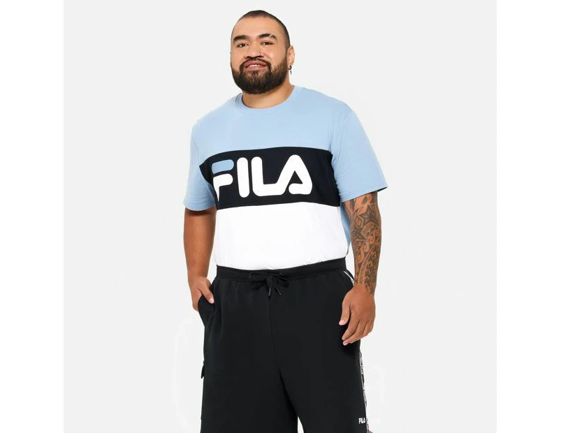 Plus Size Enzo Tape Shorts - Fila