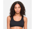 Target Crinkle Scoop Swim Bikini Top