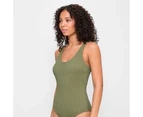 Target Crinkle Scoop One Piece Swim Bathers