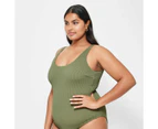 Target Crinkle Scoop One Piece Swim Bathers