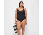 Target Crinkle Scoop One Piece Swim Bathers