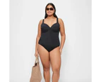 Target Underwire One Piece Rib Bathers - Shape Your Body