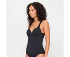 Target Underwire One Piece Rib Bathers - Shape Your Body