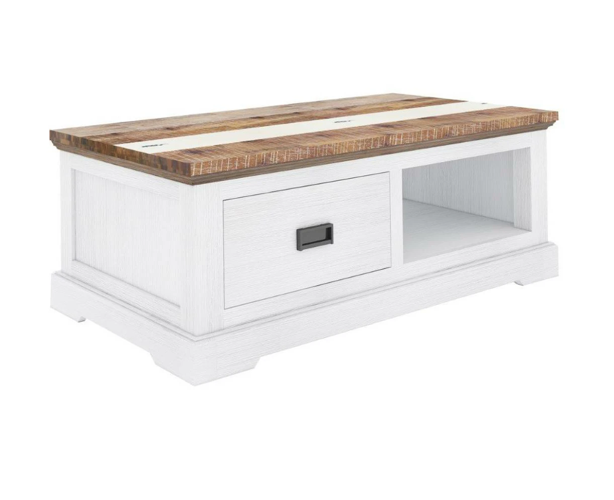 LAGO SOLID ACACIA TIMBER COFFEE TABLE