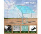 Lambu Greenhouse Walk-In Green House Shed Storage Hoop Tunnel Polytunnel PE 3M